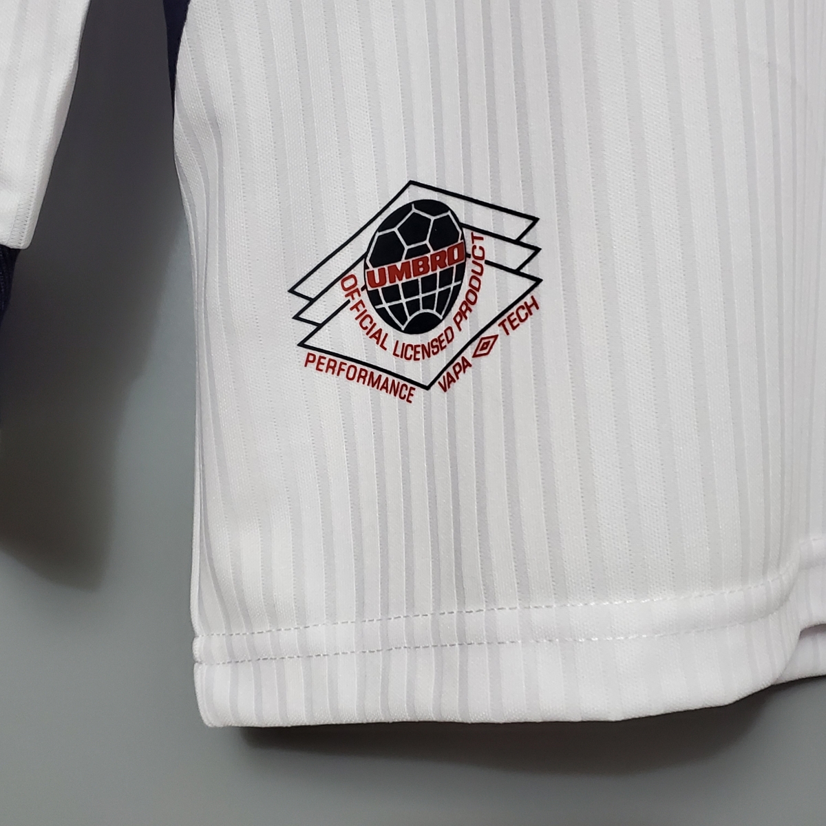 Retro Long Sleeve 1998 England home Soccer Jersey