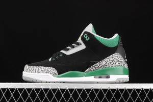 Air Jordan 3 Retro Racer Blue AJ3 Joe 3 black and green CT8532-030