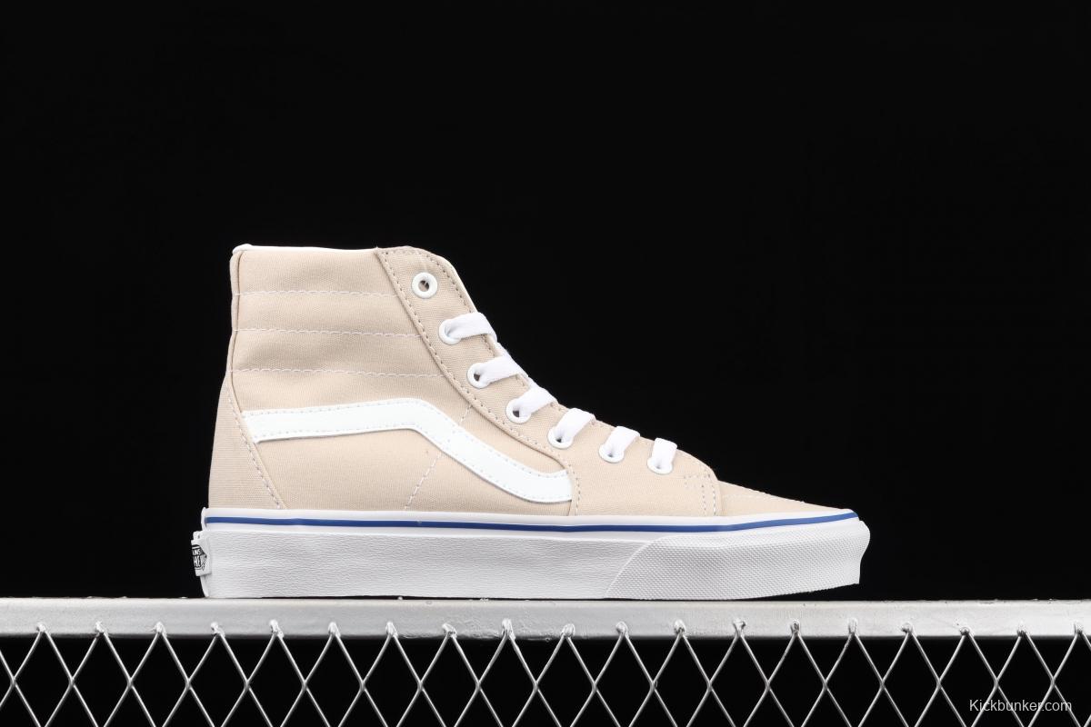 Vans Sk8-Hi Authentic beige canvas high upper shoes VN0A4RWY2WT