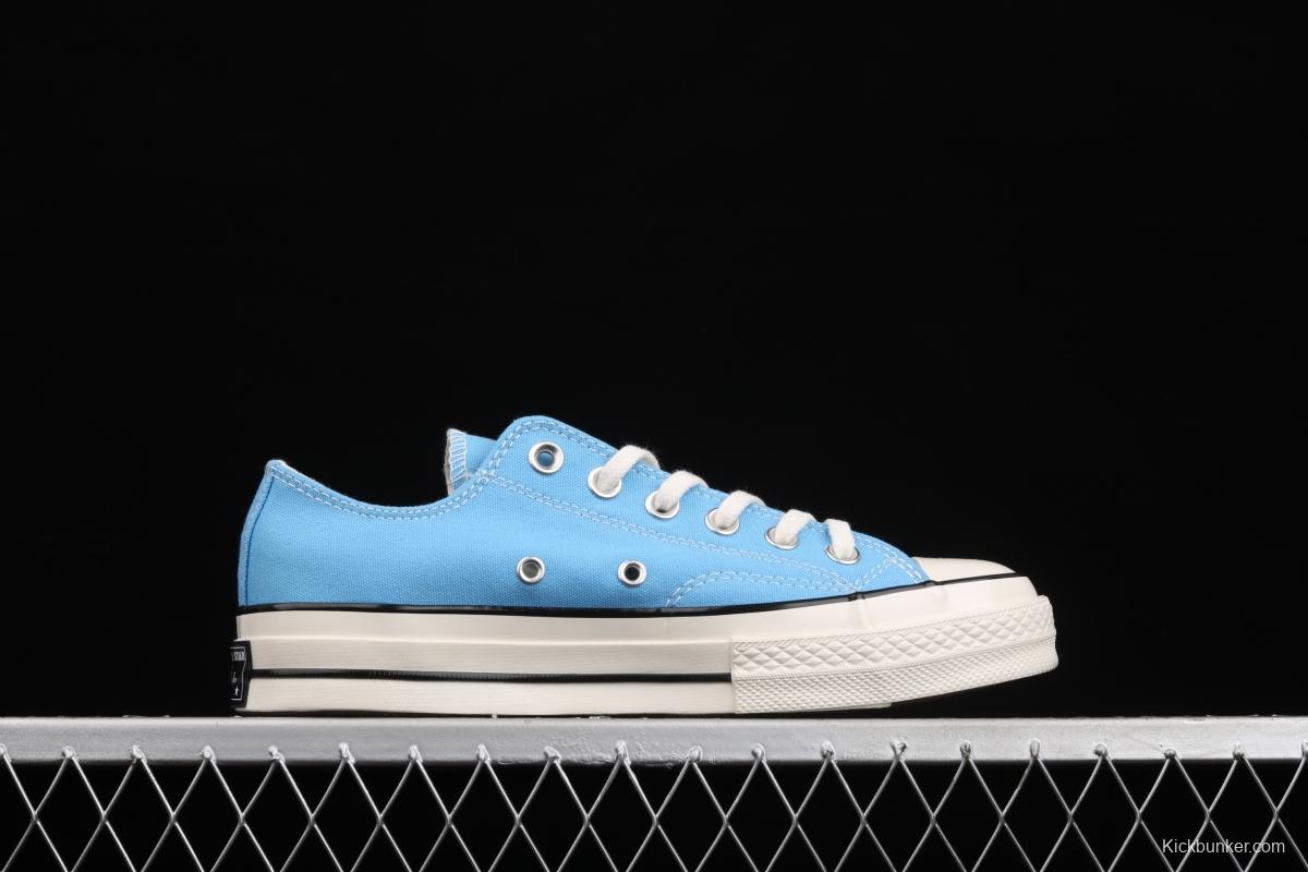 Converse Chuck 70s new spring color lake water blue matching low-top casual board shoes 171569C