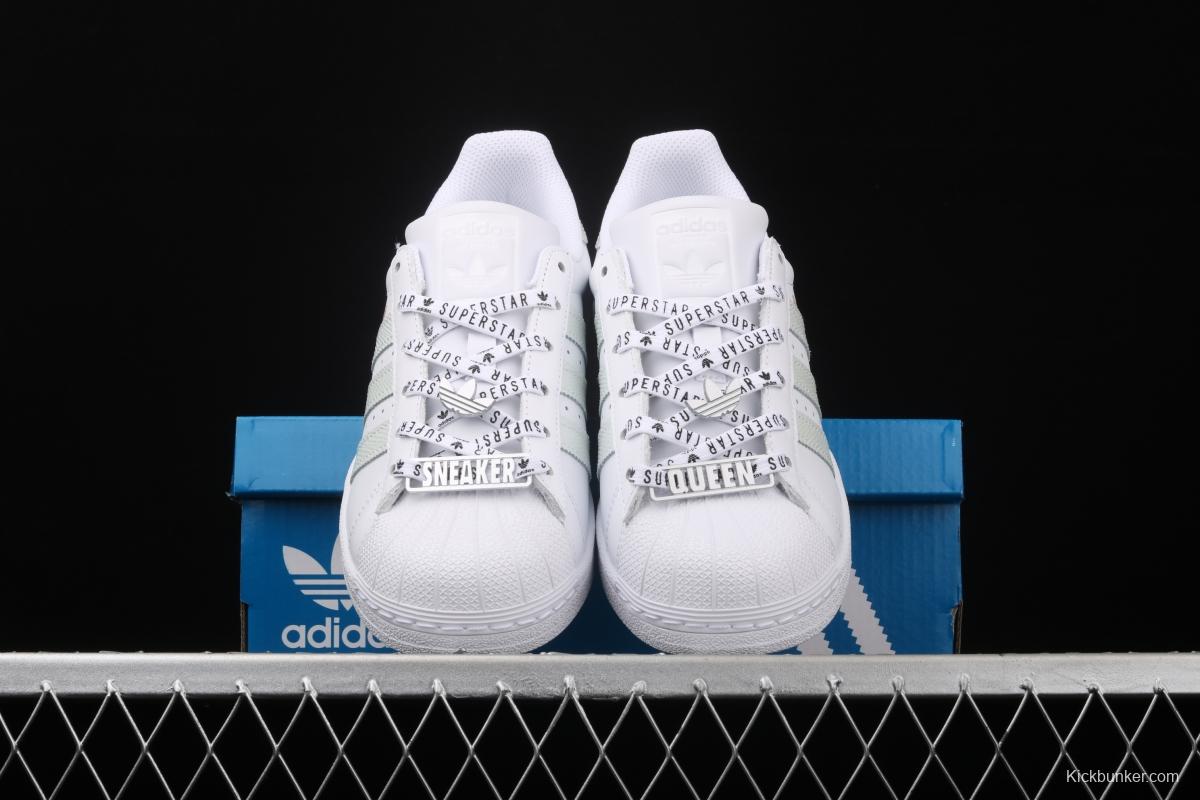 Adidas Superstar FV3392 Yang Mi's classic leisure sports shoes with the same shell head