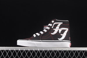 Vans Sk8-Hi Black Samurai Spitfire fighter co-named high-top skateboard shoes VN0A4U3C2GB