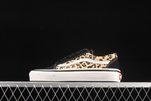 Vans Anahiem Factory Skool 36 DX Anaheim new leopard print low-top shoes VN0A54F39GI