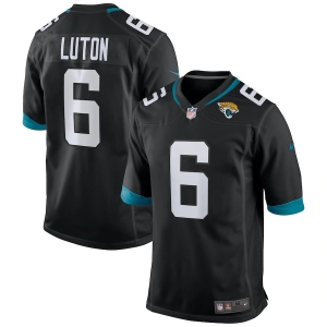 Men's Jake Luton Black Player Limited Team Jersey