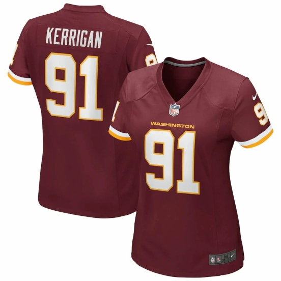 Women's Ryan Kerrigan Burgundy Player Limited Team Jersey