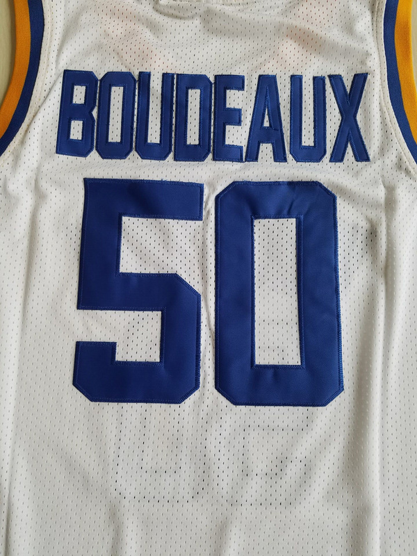 Shaq Neon Boudeaux Western University Basketball Jersey Blue Chips Movie