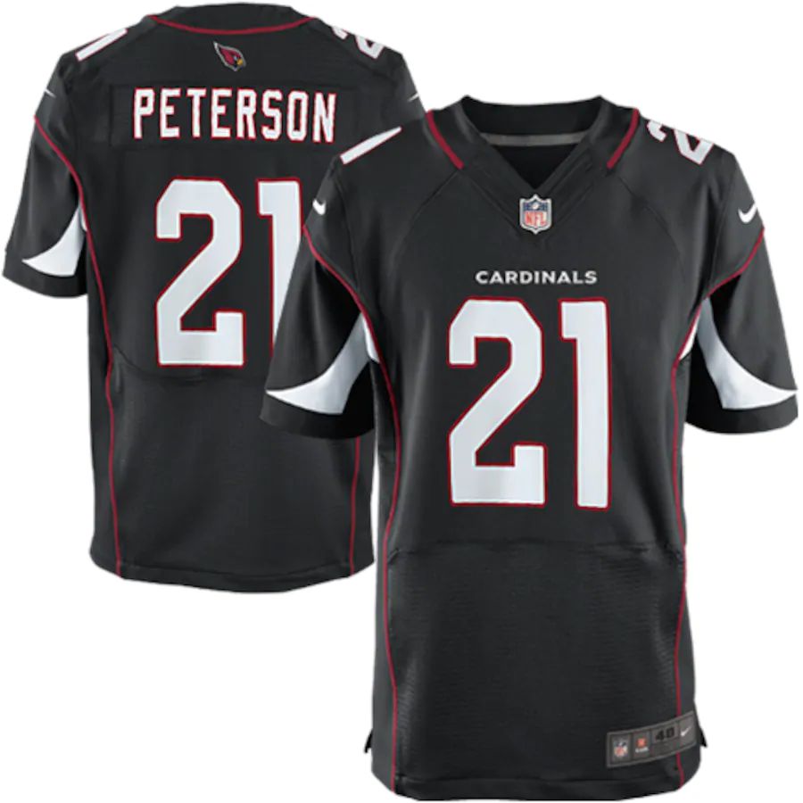 Mens Patrick Peterson Black Player Elite Team Jersey