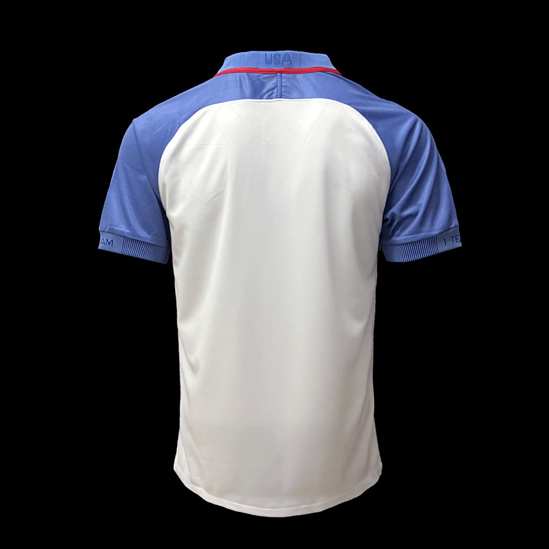 Retro 2016 USA Home Soccer Jersey