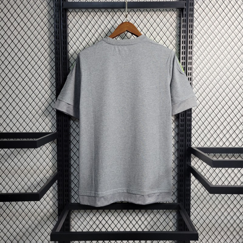 Retro 15/16 Real Madrid Away Grey Soccer Jersey