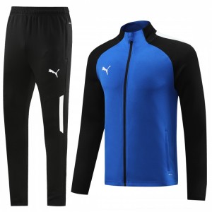 23/24 PUMA Black/Blue Full Zipper Hooide Jacket+Pants