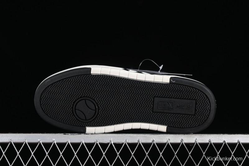 New York Yankees Chunky Liner Basic Thick Sole Platform Sneakers with 6cm Height Increase - 3ASXCA12N50WHS