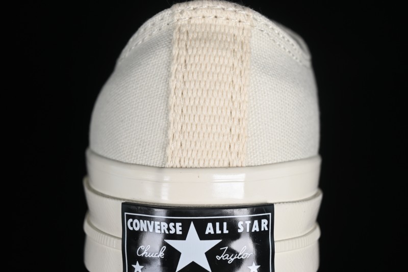 Converse Chuck 1970s Original Cream White Low-Top Casual Canvas Shoes - 151230C