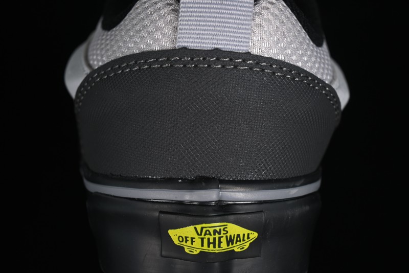 Vans OG Classic Slip-On Acid Wash Retro Grey Black Skate Shoes - VN0009QCGRY