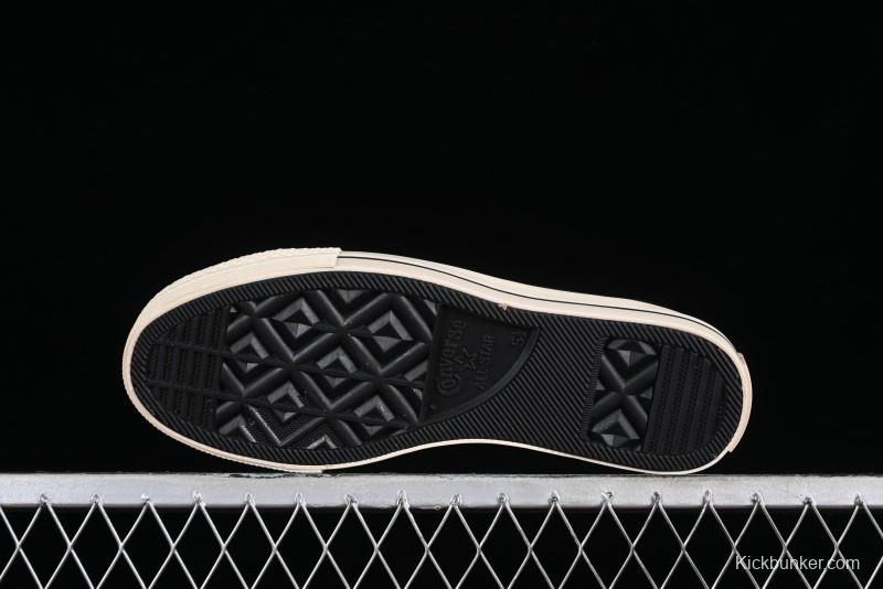 Converse All Star Lift High Top Platform Sneakers with Star Print - A09903C