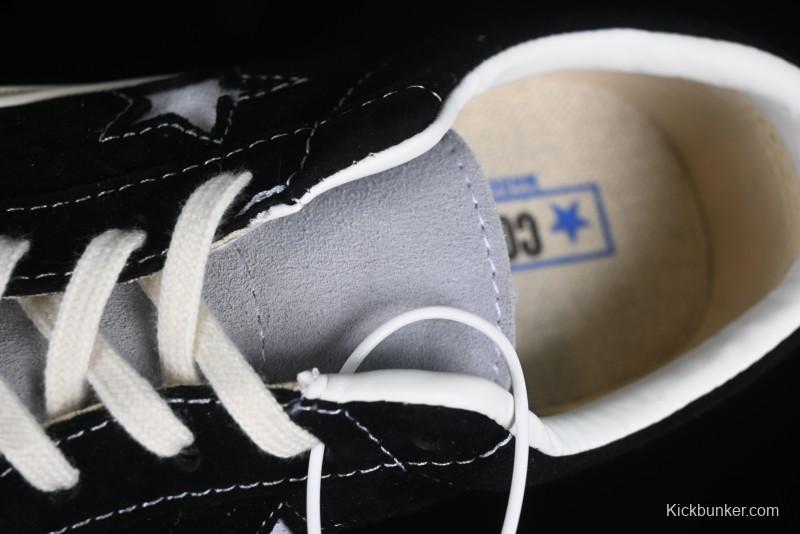 Converse One Star J Vtg Suede Low-Top Casual Sneakers in Black/Grey - M.C3