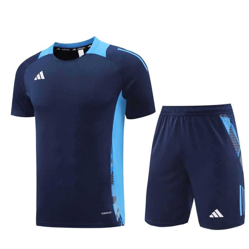 24/25 Adidas Navy Short Sleeve Jersey+Shorts