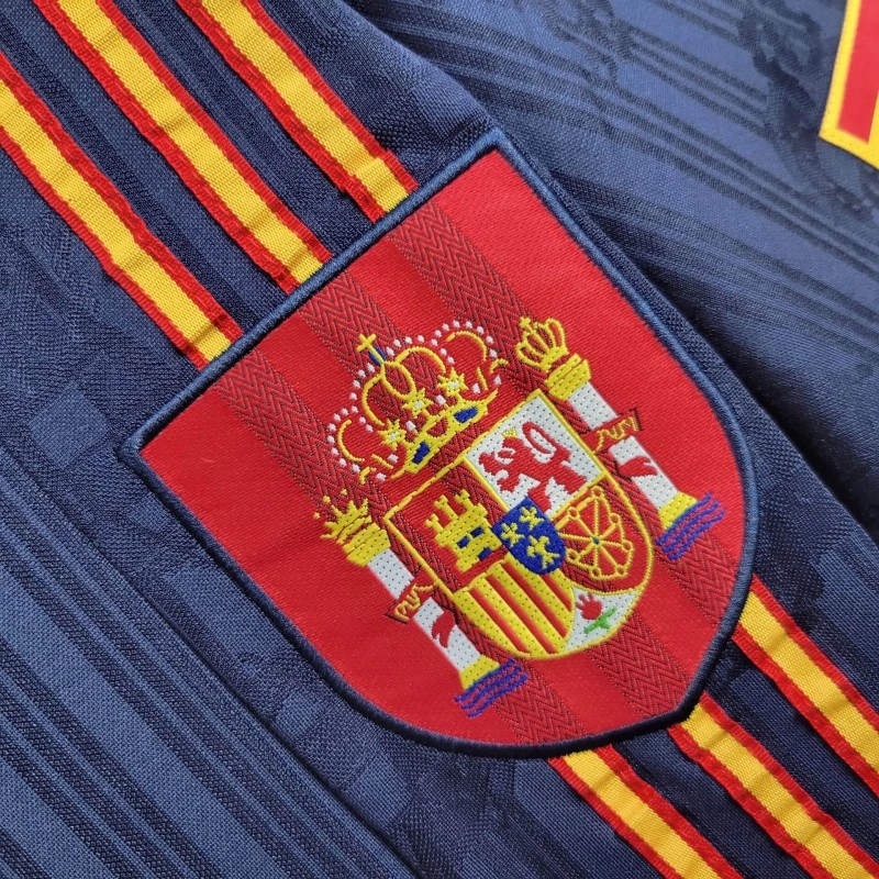 Retro 1996 Spain Away Jersey