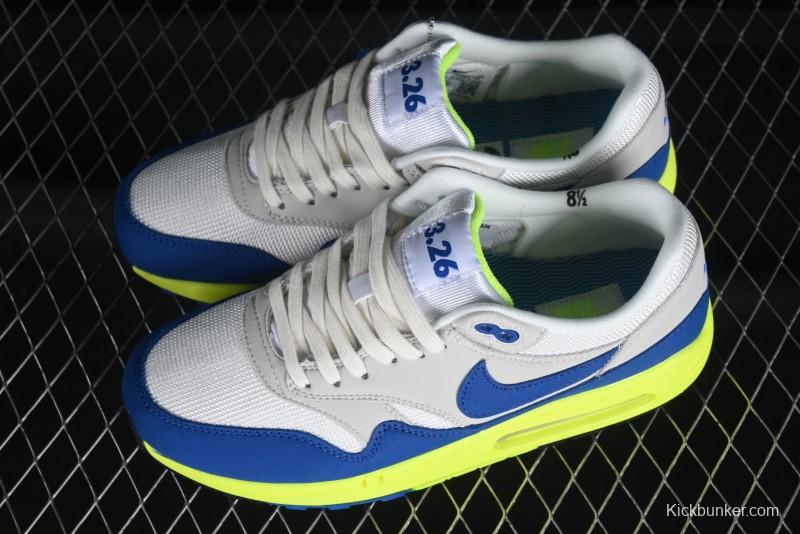 Nike Air Max 1 Premium Retro Running Shoes with Half-Sole Air Cushion - HF2903-100