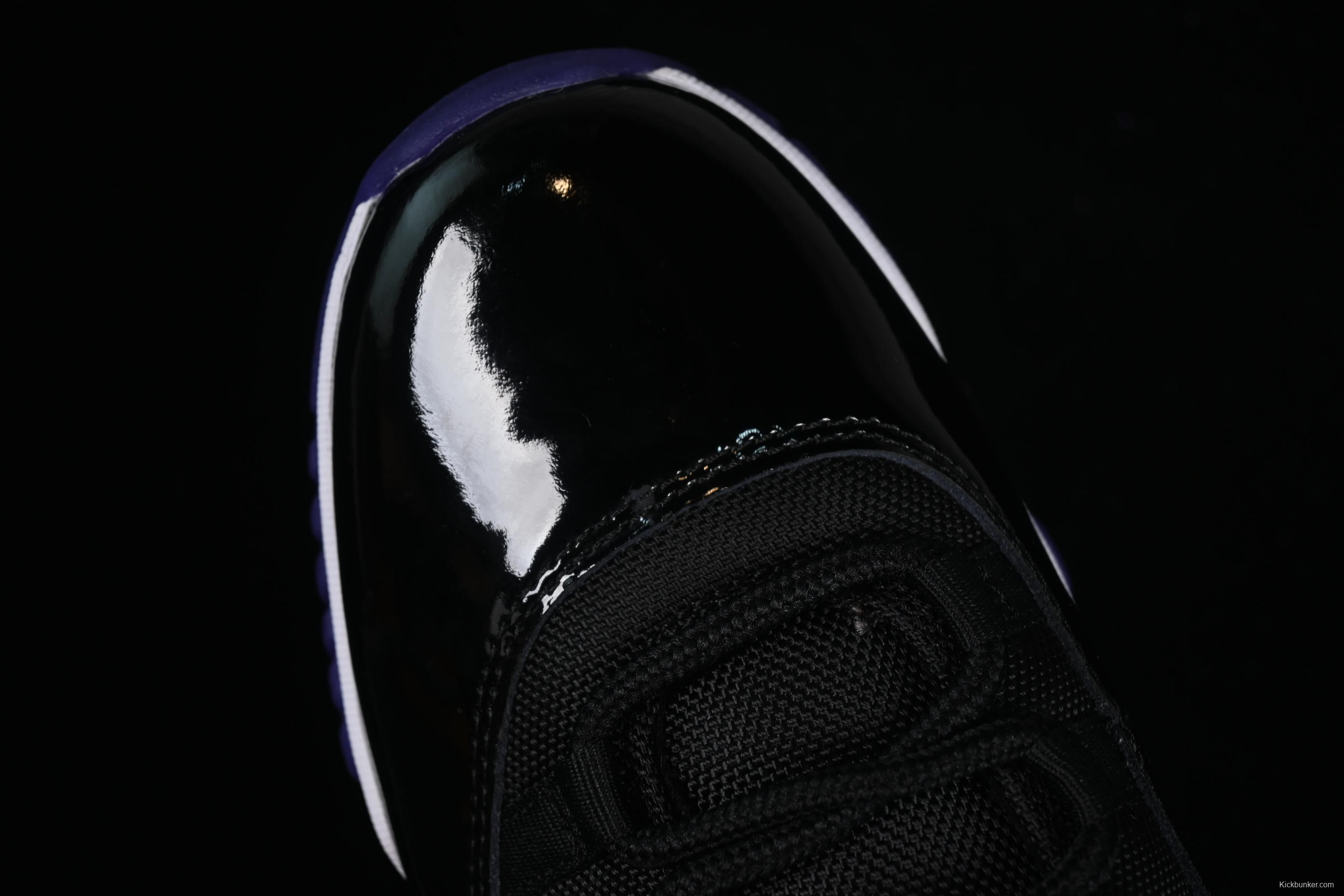 Nike Air Jordan 11 Retro Basketball Shoes with Patent Leather and Carbon Fiber Plate - CT8812-999