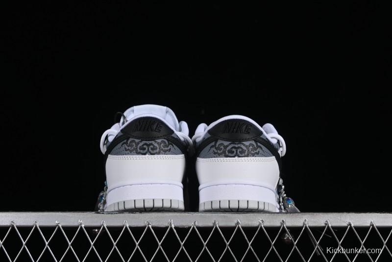 Nike Dunk Low CNY Year of the Dragon Limited Edition SB Lace-Up Casual Sneakers - DV0831-101