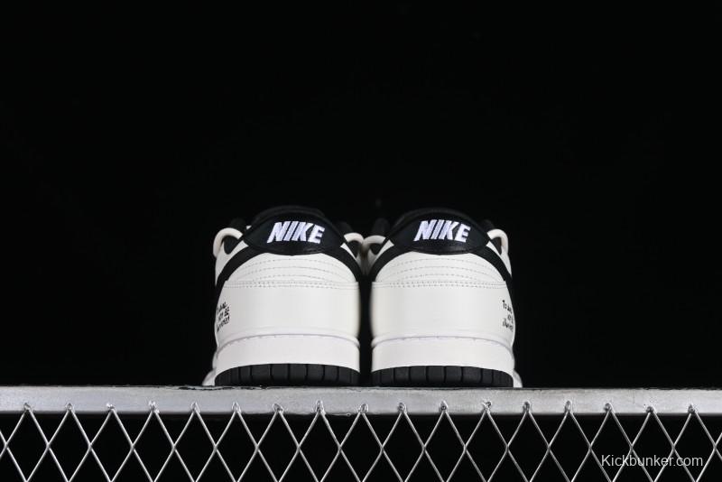 Nike Dunk Retro Saml Panda Mischief Low-Top Casual Sneakers with SB Lace and Retro Black-White Design - DD1391-100