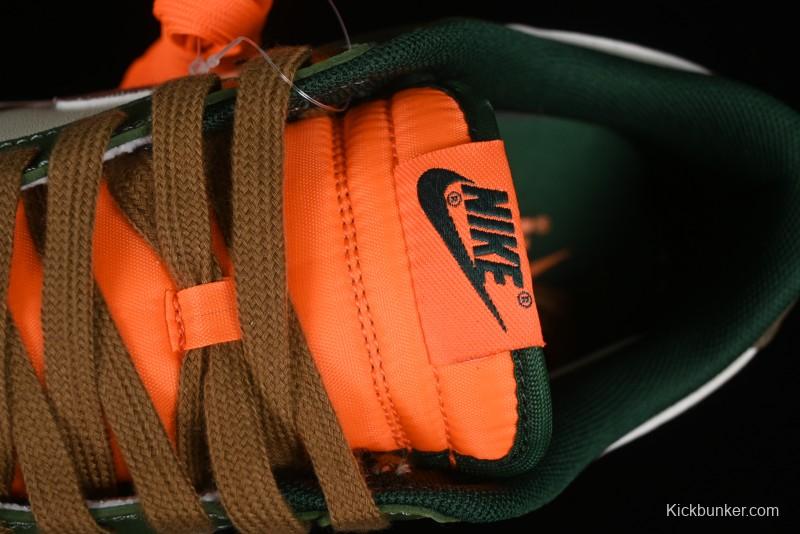 Nike Dunk Low Panda Prank Street Racing Lightyear Distressed SB Strap Low-Top Casual Sneakers - DD1391-300