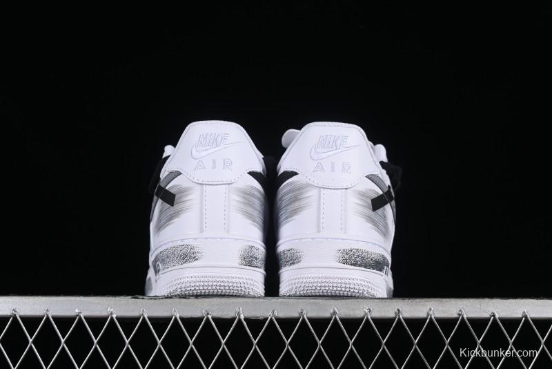 Nike Air Force 1 '07 Low Custom Anime Theme Spray Paint Swoosh Casual Sneakers - ZH0316-011