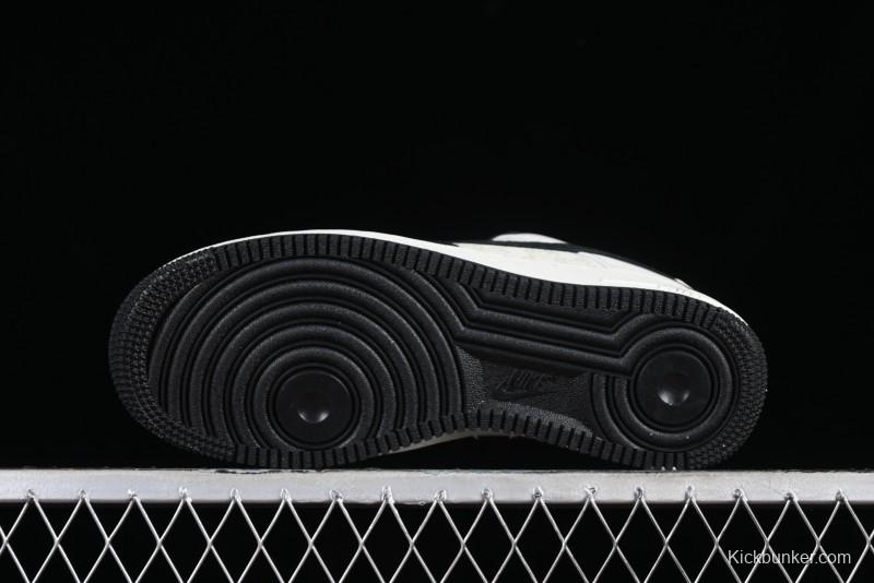 Nike Air Force 1 '07 Low BAPE Collaboration - White Black Camo Casual Sneakers - BA8806-845