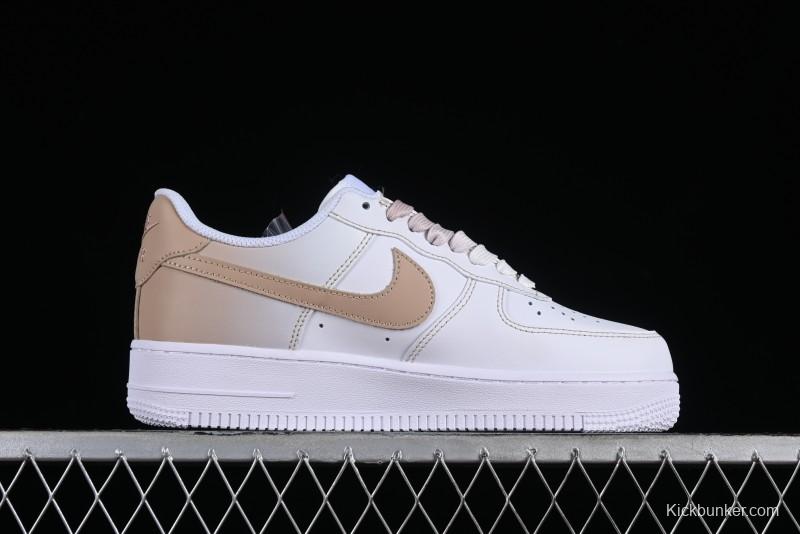 Nike Air Force 1 '07 Low Custom Official Hot-Sale Anime Theme Gradient Yellow Swoosh Casual Sneakers - FN0366-104
