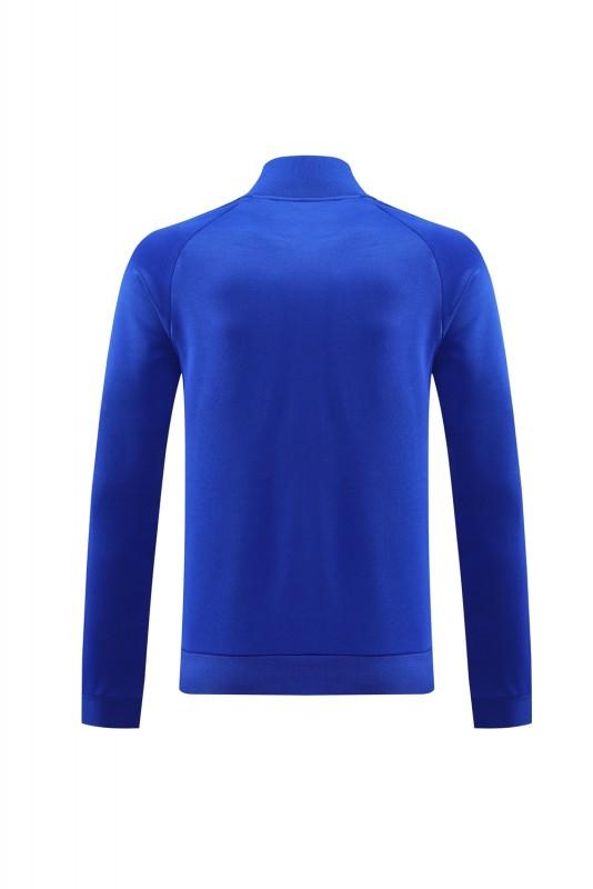 24/25 Manchester United Blue Full Zipper Jacket +Long Pants