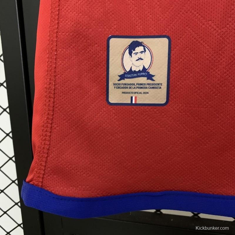 25/26 Uruguayan  Atlético Nacional Red Jersey