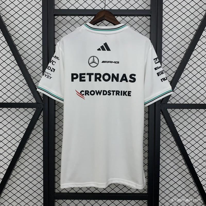 2025 F1 Formula AMG White T-Shirt