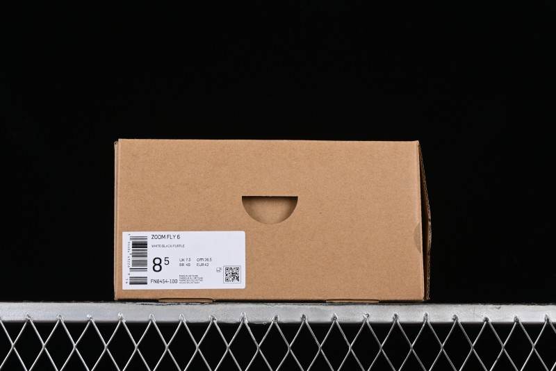 Nike Zoom Fly 6 Lightweight Responsive Running Shoes with Flyknit and React Technology - FN8454-100