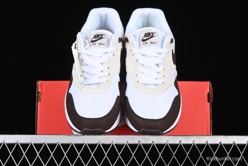 Nike Air Max 1 Retro Running Shoes with Half-Sole Air Cushion - DZ2628-004