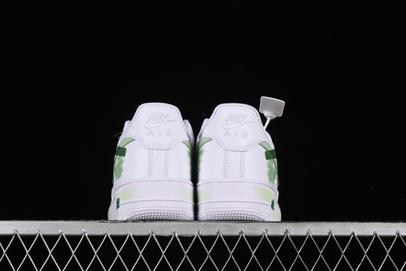 Nike Air Force 1 '07 Low Custom Hand-Painted Anime Theme with Swoosh Shadow and Strap - CW2288-111