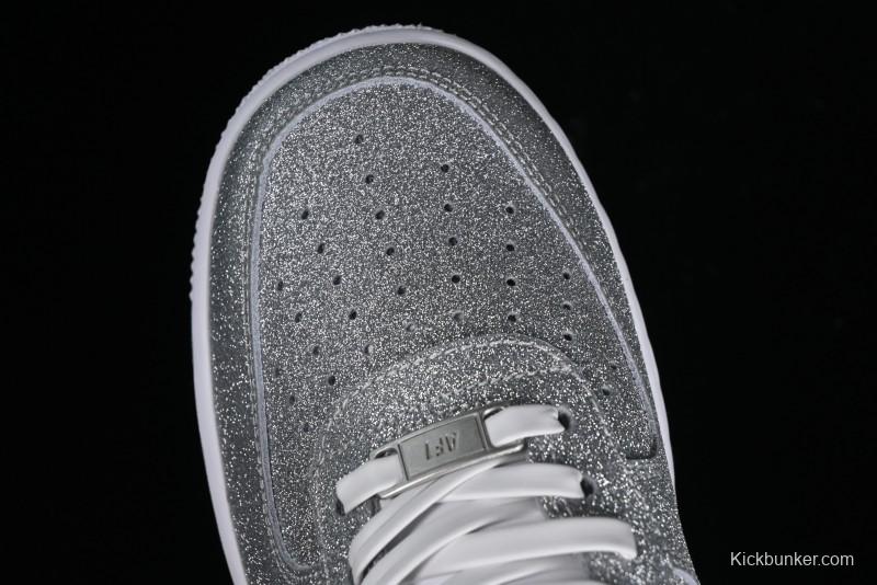 Nike Air Force 1 '07 Low White Starry Sneakers Casual Shoes - CW2288-015