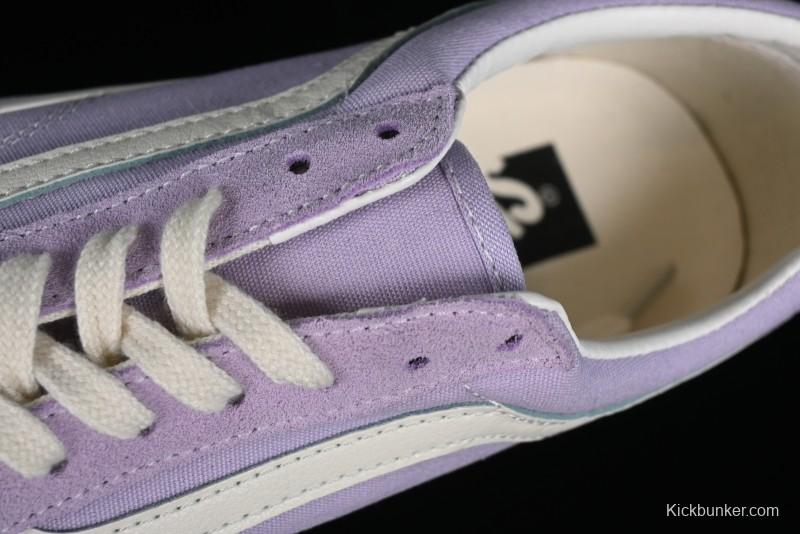 Vans Old Skool Reissue 136 Classic Low-Top Skate Shoes with Detachable Cushioned Insole and Crescent Toe Design - VN000MT6E3N