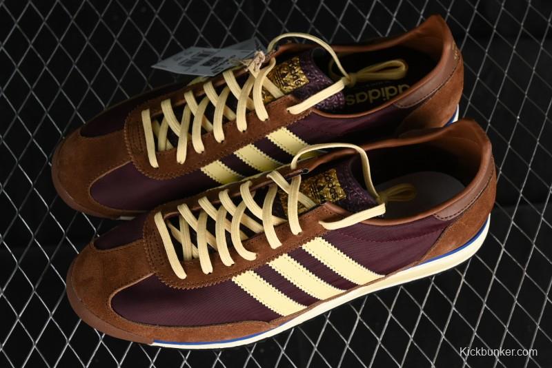Adidas Originals SL 72 Retro Running Shoes with Ecotex Tongue and EVA Midsole - IE3425