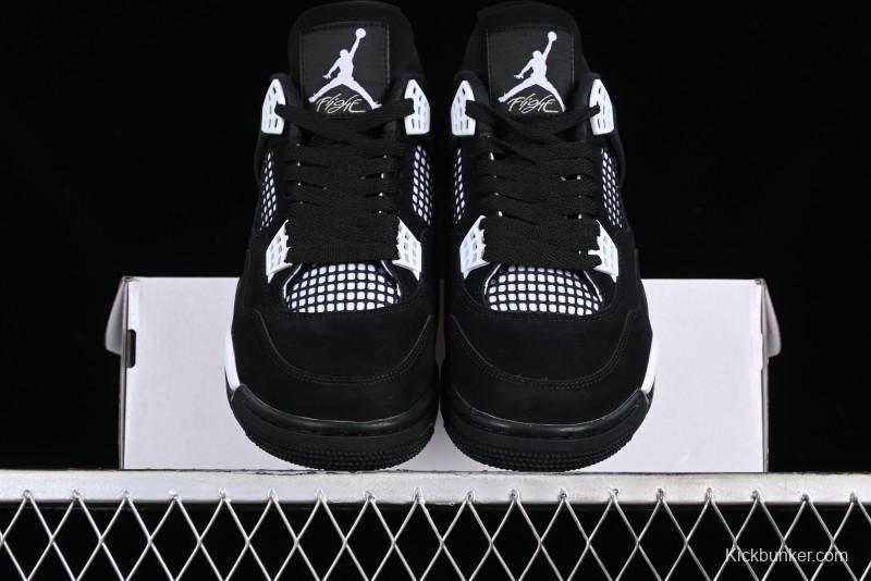 Nike Air Jordan 4 Retro "White Thunder" Basketball Shoes - FQ8138-001