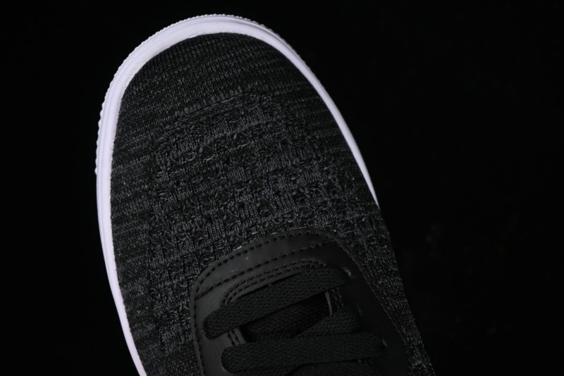 Nike Air Force 1 '07 Low 2.0 Black Flyknit Casual Sneakers - CI0051-300