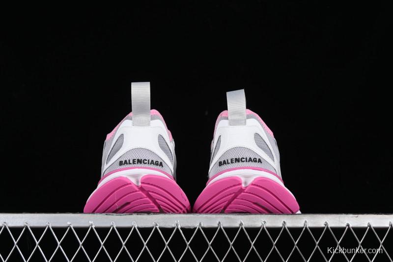 Balenciaga Circuit Lightweight Distressed Print Round-Toe Fashion Casual Shoes - WFLGY1950