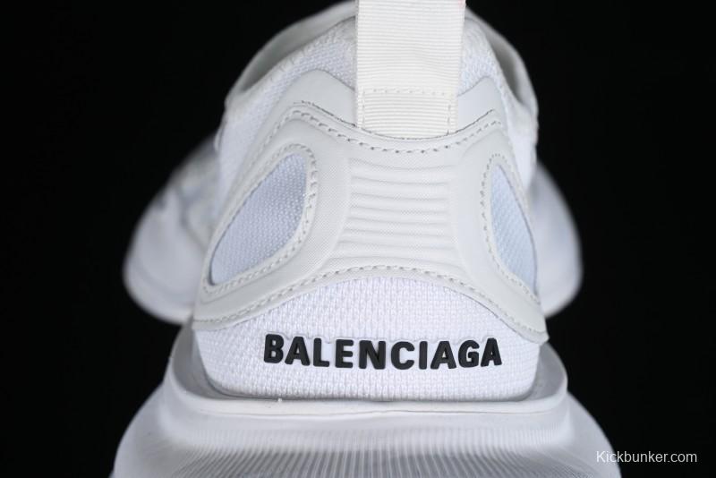 Balenciaga Circuit Lightweight Distressed Print Round Toe Fashion Casual Shoes - WFLGY0120