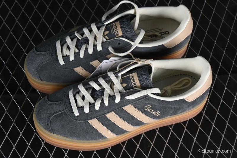 Adidas Originals Gazelle Bold IE0428 Low-Top Sneakers with Thick Sole for Casual Wear - IE0428