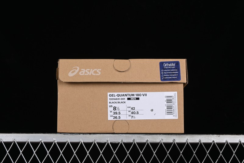 Asics Gel-Quantum 180 VIII Retro Breathable Casual Shoes with Cushioning for Men - 1201A631-001