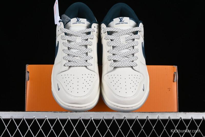 Nike SB Dunk Low LV Collaboration Anniversary High-End Custom Sneakers - CF3688-004