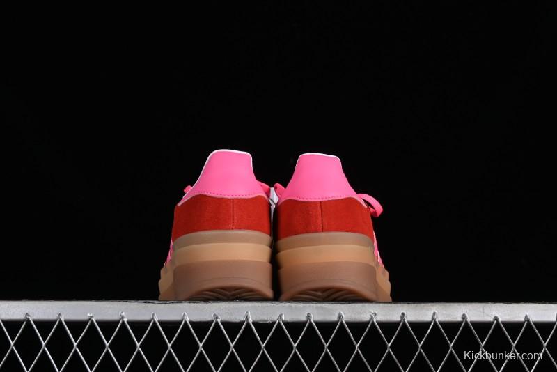 Adidas Originals Gazelle Bold IH7496 Low-Top Sneakers with Thick Sole for Slip Resistance and Durability