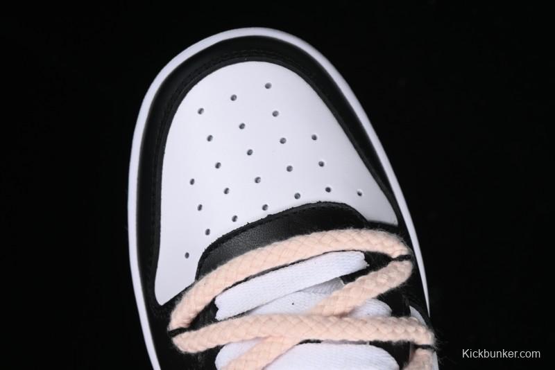 Nike Court Borough Low 2 Retro Casual Sneakers in Dark Pink and Black - BQ5448-115