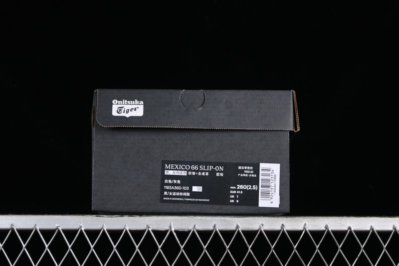 Onitsuka Tiger Mexico 66 Low-Top Canvas Casual Running Shoes - 1183A360-103