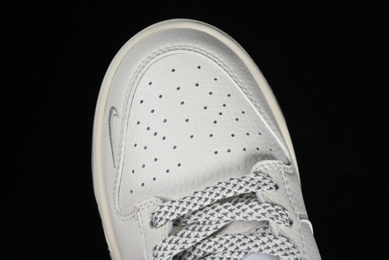 Nike SB Dunk Low "BAPE Collaboration - Arctic Fox" Anniversary High-End Custom Low-Top Casual Sneakers - XD6188-018