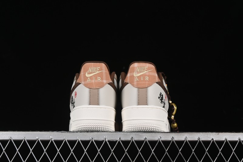 Nike Air Force 1 '07 Low Sun Black Myth Wukong Painting Leisure Sneakers - FV3202-122